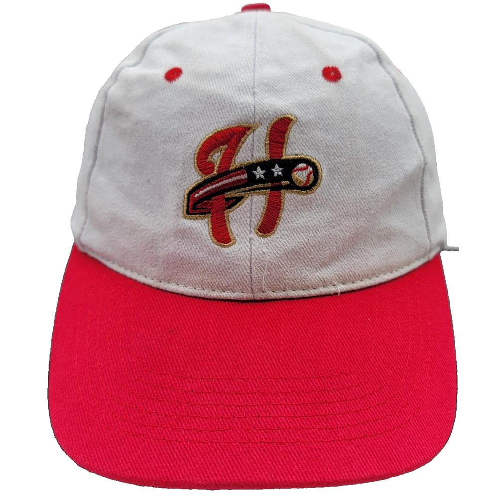 Harrisburg Senators Hat Cap Strap Back Red White Mens MILB Baseball Minor League